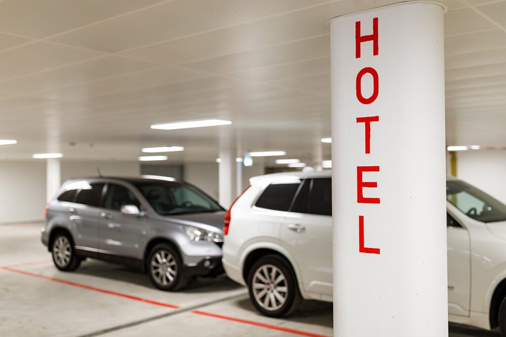 Parking, Hotel Welcome Inn, Zurich Airport, achesa Group